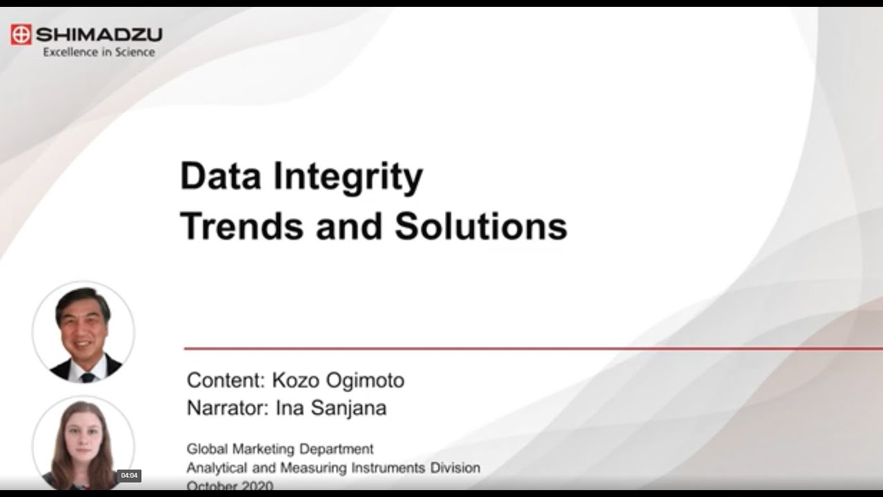 Data Integrity Trends and Solutions